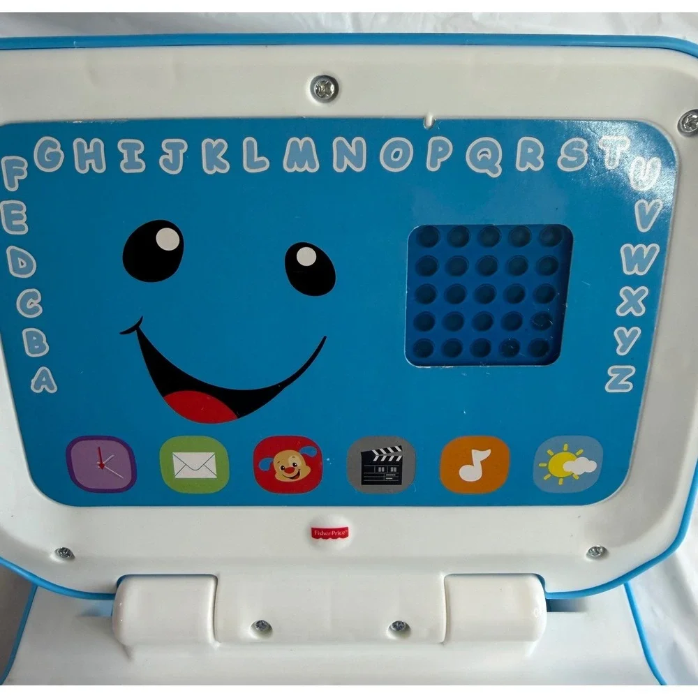 Fisher-Price‎ Laugh & Learn Smart Stages Laptop Blue Toy Computer B011